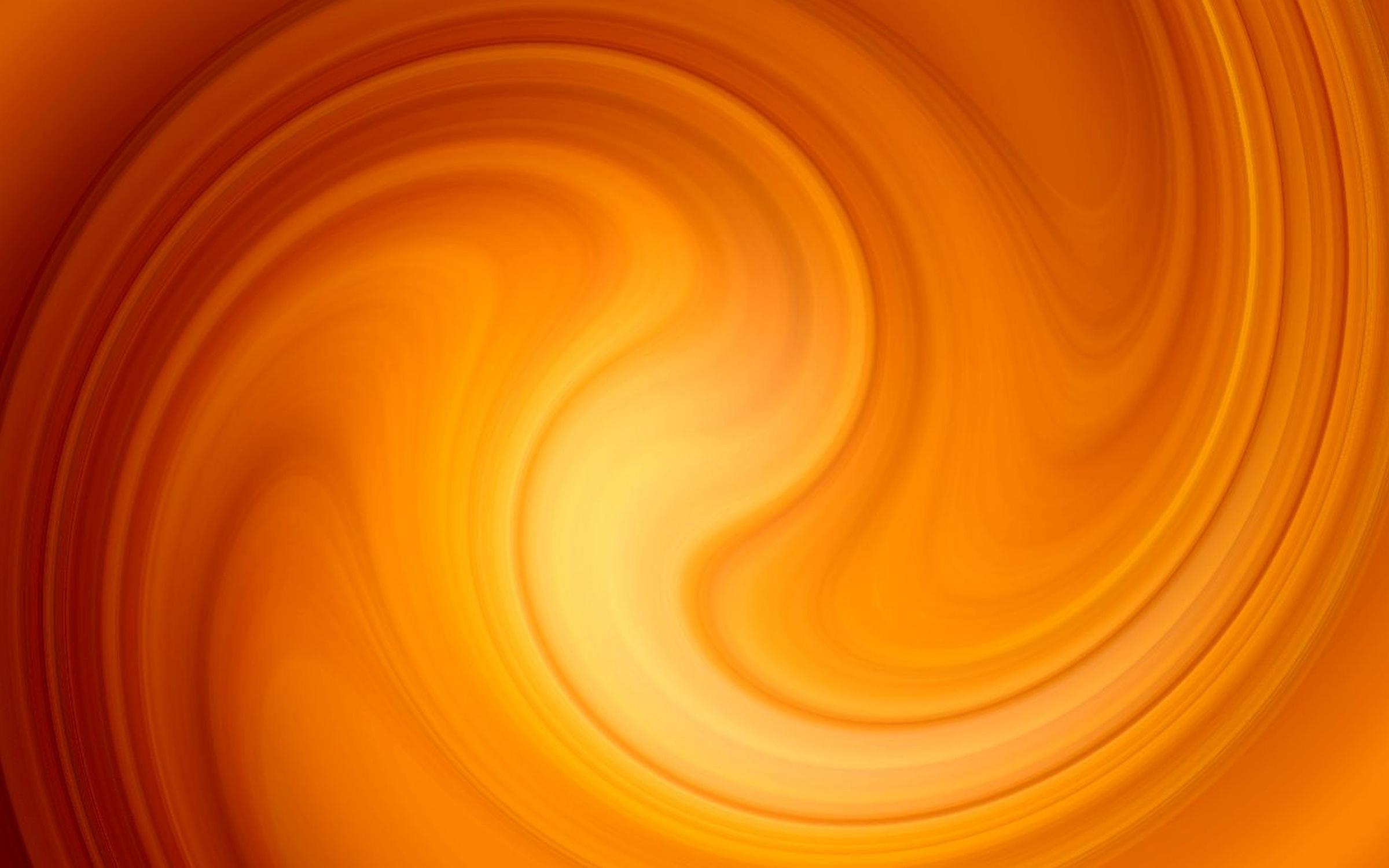 Orange Twirl Background